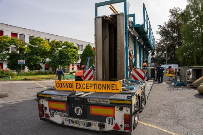 Transport de machines industrielles : préparer la machine avant de la charger